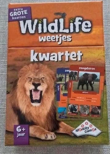 Kwartet wildlife weetjes - Identity games beschikbaar voor biedingen