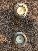 8 spots encastrables plus ampoules led 2700k, Enlèvement, LED