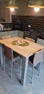 Keuken tafel met 4 stoelen, Huis en Inrichting, Tafels | Eettafels, Ophalen