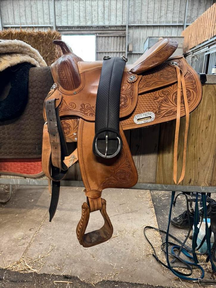Westernzadel, Animaux & Accessoires, Chevaux & Poneys | Selles, Comme neuf, Western, Enlèvement
