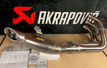 VERKOCHT// Akrapovic Titanium YAMAHA MT09 -TRACER 900 