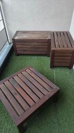 Meubles de jardin ou terrasse, Jardin & Terrasse, Tables de jardin, Enlèvement, Utilisé, Bois