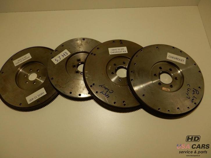 Diversen stalen vliewiellen Hummer, Chevrolet 454, Ford...., Auto-onderdelen, Motor en Toebehoren, Chevrolet, Ford USA, Hummer