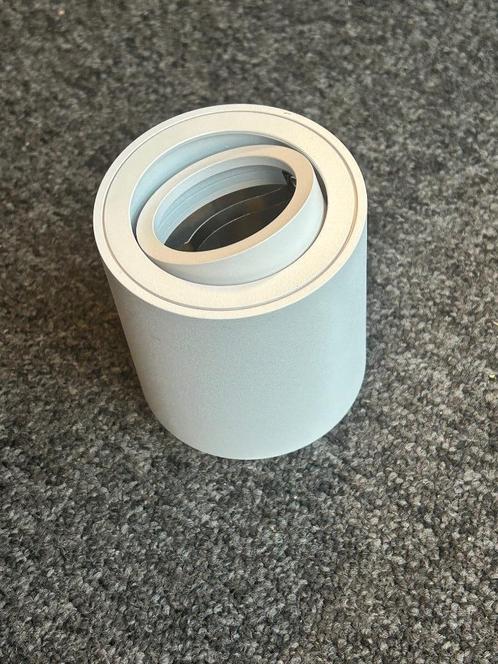 Lampinno opbouwspot Alu GU10, Huis en Inrichting, Lampen | Spots, Nieuw, Plafondspot of Wandspot, Metaal of Aluminium, Halogeen