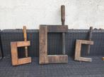 Houten spanvijzen, Doe-het-zelf en Bouw, Gereedschap | Handgereedschap, Ophalen, Gebruikt