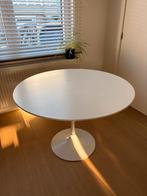 Knoll Saarinen Tulip table - Ø107 cm – wit, Huis en Inrichting, Ophalen, Gebruikt, 100 tot 150 cm, Design