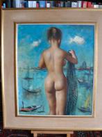 QUIENEN VICTOR  1918 - 1983  "Méditerrané", Ophalen