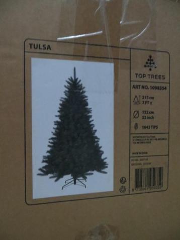 Grote Kerstboom - 215cm - Kerstmis - Top Trees - Tulsa beschikbaar voor biedingen