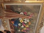 Schilderij bloemen  ( jj .foulon ), Antiek en Kunst, Ophalen