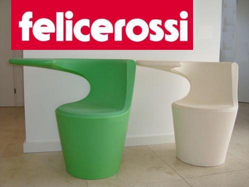 Jacco Bregonje Felicerossi Divina HO2 design stoelen / led, Huis en Inrichting, Stoelen, Zo goed als nieuw, Drie, Kunststof, Overige materialen