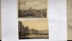 Leuven - 2 oude foto- postkaarten, Affranchie, Brabant Flamand, Enlèvement ou Envoi