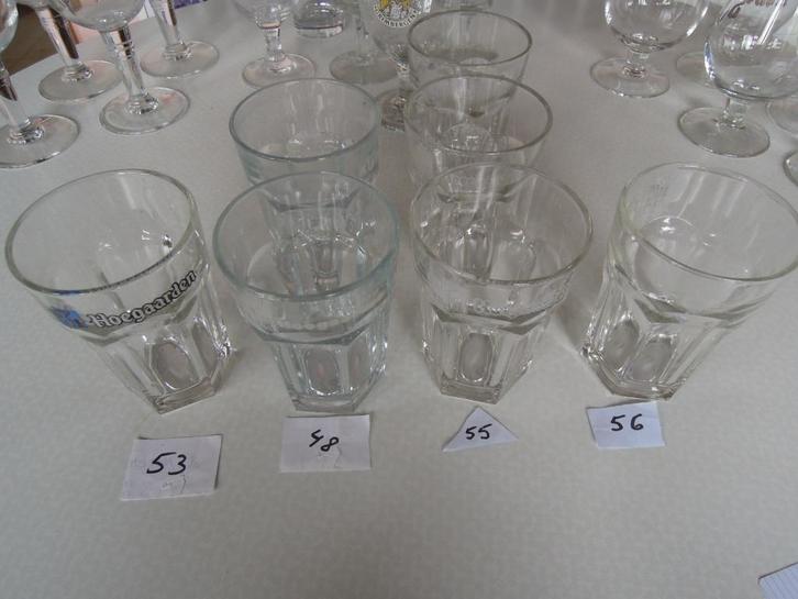 bierglazen bierglas Hoegaarden, Verzamelen, Glas en Drinkglazen, Gebruikt, Bierglas, Ophalen of Verzenden