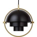 GUBI Multi lite  pendant diam 36 Messing/zwart, Minder dan 50 cm, Design, Metaal, Zo goed als nieuw