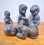 Vintage beeldjes baby en kind, Enlèvement, Utilisé, Humain
