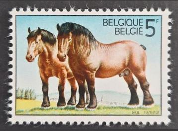 Belgique : COB 1810 ** Cheval de Trait 1976., Sans timbre, Neuf, Enlèvement ou Envoi, Non oblitéré