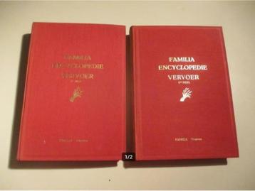 2 livres d'images anciens - Encyclopedia Transport - Familia