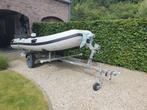 Boot zodiak met trailer en motor, Watersport en Boten, Ophalen
