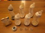 Difrax natural flesjes 2x170 ml & 4x250ml + 1-2-3 speentje, Gebruikt, Ophalen