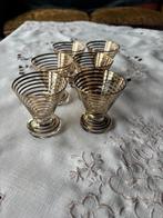 6 vintage glaasjes, Ophalen of Verzenden