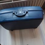 Blauwe Delsey koffer op wieltjes, Motoren, Accessoires | Koffers en Tassen, Ophalen, Gebruikt