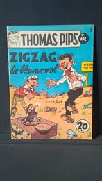 Thomas Pips 3 Zigzag de blauwe Mol 1druk sc, Enlèvement ou Envoi