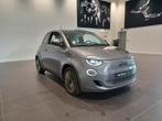 Fiat 500e Icon 42 kWh, Auto's, Fiat, Stof, Grijs, 1265 kg, Zilver of Grijs