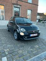 Fiat 500s, Auto's, Fiat, Voorwielaandrijving, 50 kW, Leder en Stof, Zwart