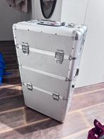 Beauty case kapper manicure pedicure koffer case, Enlèvement, Utilisé, Gris, Rigide