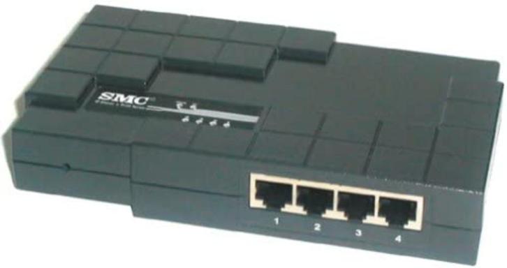 SMC7004BR Barricade Cable/DSL Router 4 Port Switch, Computers en Software, Routers en Modems, Zo goed als nieuw, Router, Ophalen of Verzenden