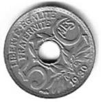munten Frankrijk 5 Centiem 1930 Fr, Frankrijk, Ophalen of Verzenden, Losse munt