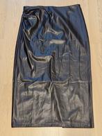 Rok Frons Faux Leather Zwart, Kleding | Dames, Ophalen of Verzenden, Nieuw, Zwart
