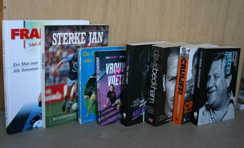 Voetbal: biografie x 8, Boeken, Biografieën, Gelezen, Ophalen of Verzenden