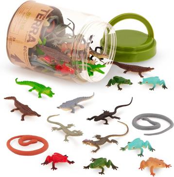 Jouets reptiles en plastique NEUF - à -50% disponible aux enchères