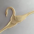 zeldzaam vintage celluloid kinderkapstokje met zwaan, Antiek en Kunst, Ophalen of Verzenden