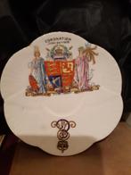Assiette commémoration Coronation Day - porcelaine England, Antiquités & Art, Enlèvement ou Envoi