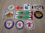 Lot vintage stickers thema sport : darts - vogelpik, Verzamelen, Ophalen of Verzenden, Zo goed als nieuw, Sport