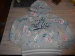 bloemen hoodie maat 134 - 140, Enfants & Bébés, Vêtements enfant | Taille 134, H&m, Comme neuf, Fille, Pull ou Veste