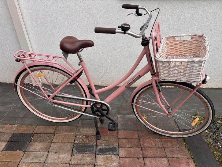 Omafiets, Fietsen en Brommers, Fietsen | Dames | Omafietsen, Zo goed als nieuw, 47 tot 50 cm, Handrem, Versnellingen, Ophalen