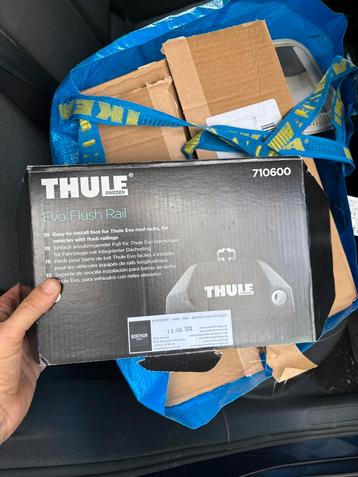 Thule Evo Flush Rail Thule Proride Dakfietsdrager 598001, Enlèvement, Comme neuf