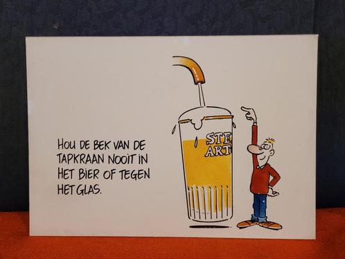 paneel N5 reclame stella artois-collectie, Verzamelen, Merken en Reclamevoorwerpen, Gebruikt, Reclamebord, Ophalen of Verzenden