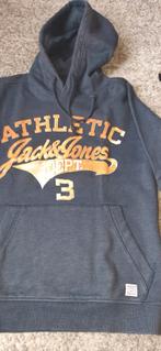 jack&jones pull met kap, Ophalen, Blauw, Overige maten, Zo goed als nieuw