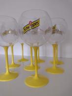 Schweppes bolle cocktail bekers op voet - plastic - x8 stuks, Ophalen, Zo goed als nieuw, Overige typen