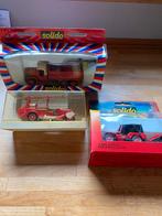 3x modelauto’s brandweerwagens, Hobby en Vrije tijd, Modelauto's | 1:43, Ophalen, Nieuw, Solido