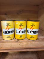 Bidon d’huile elektrion olieblikken 3 pour 10 euros, Verzamelen, Ophalen of Verzenden