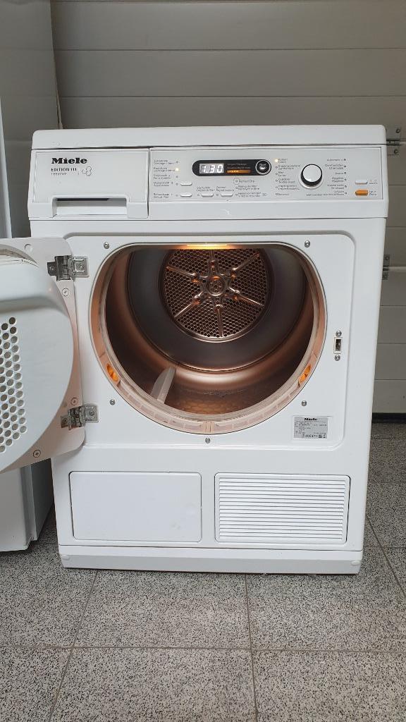 droogkast MIELE warmtepomp A-klasse, Elektronische apparatuur, Droogkasten, Gebruikt, Condens, Voorlader, 8 tot 10 kg, 85 tot 90 cm