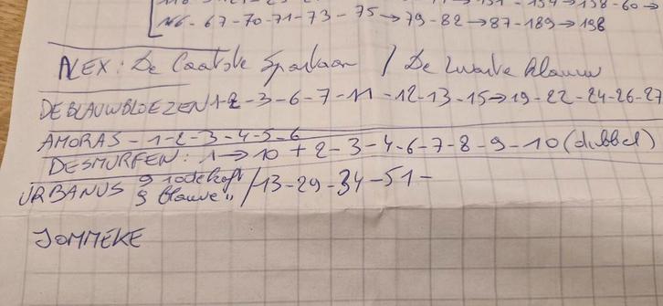 Strips: Alex, Blauwbloezen, Amoras, Smurfen, Urbanus, Boeken, Stripverhalen, Gelezen, Ophalen of Verzenden