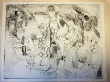 Charles Dufresne, Les Trois Croix, The Three Crosses, 1919 beschikbaar voor biedingen