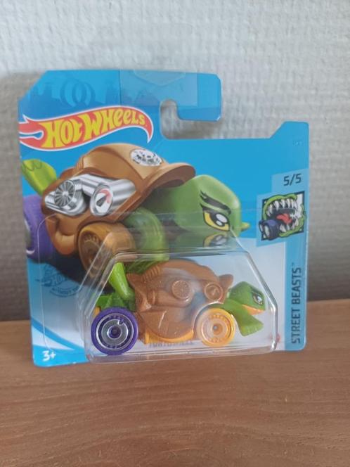 Hot wheels Street beasts Turtle-schildpad 172/250, Kinderen en Baby's, Speelgoed |Speelgoedvoertuigen, Nieuw, Ophalen