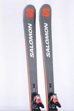 148 155 162 cm ski's SALOMON S/MAX 6 2023, grey/red, grip, Sport en Fitness, Skiën en Langlaufen, 140 tot 160 cm, Gebruikt, Verzenden