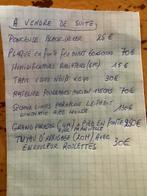 Divers outils, Enlèvement, Utilisé